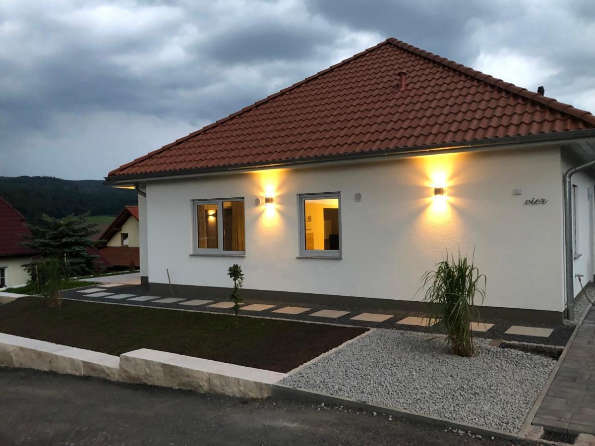 Ferienhaus Blick Zum Rennsteig Etterwinden Exterior photo
